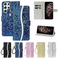Phone Case For Samsung Galaxy S23 S22 S21 S20 Ultra Plus FE A54 A34 A14 A72 A52 A32 A22 A12 Note 20 Ultra 10 Plus A53 A33 A23 A13 Note 20 10 Wallet Case with Stand Holder Magnetic Full Body Protective miniinthebox