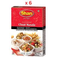 Shan Chat Masala - 100 g x 6