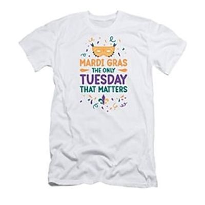 Carnival Letter Mask Mardi Gras White T shirt Tee Men's Graphic Cotton Blend Shirt Sports Classic Shirt Short Sleeve Comfortable Tee Carnival Sports Outdoor Summer Fashion Designer Clothing S M L XL Lightinthebox Carnival Letter Mask Mardi Gras White T shirt Tee Men's Graphic Cotton Blend Shirt Sports Classic Shirt Short Sleeve Comfortable Tee Carnival Sports Outdoor Summer Fashion Designer Clothing S M L XL Lightinthebox