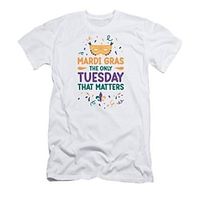 Carnival Letter Mask Mardi Gras White T shirt Tee Men's Graphic Cotton Blend Shirt Sports Classic Shirt Short Sleeve Comfortable Tee Carnival Sports Outdoor Summer Fashion Designer Clothing S M L XL Lightinthebox - thumbnail