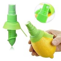 2Pcs Manual Orange Juice Squeeze Juicer, Lemon Spray Mist Orange Fruit Squeezer Sprayer For Salad Fresh Flavor Kitchen Cooking Tools Lightinthebox - thumbnail