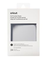 Cricut Transfer Foil Sheets 10 x 15 cm 24 Sheets Silver Silver 10 x 15 cm