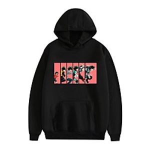 Inspired by My Hero Academia  Boku No Hero Gon. Freecss Cosplay Anime Cartoon Polyster Print Harajuku Graphic Kawaii Hoodie For Women's  Men's Lightinthebox