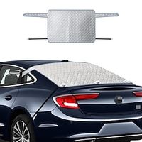 New Car Snow Shield Aluminum Foil Rear Glass Thickened Snow Shield Frost Resistant Winter Night Reflective Car Sun Shield miniinthebox - thumbnail