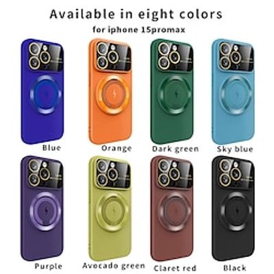 Phone Case For iPhone 15 Pro Max Plus iPhone 14 13 12 11 Pro Max Plus Back Cover Clear View Window with Stand Holder Ring Holder Full Body Protective TPU Acrylic PC miniinthebox