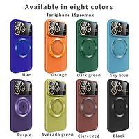 Phone Case For iPhone 15 Pro Max Plus iPhone 14 13 12 11 Pro Max Plus Back Cover Clear View Window with Stand Holder Ring Holder Full Body Protective TPU Acrylic PC miniinthebox - thumbnail