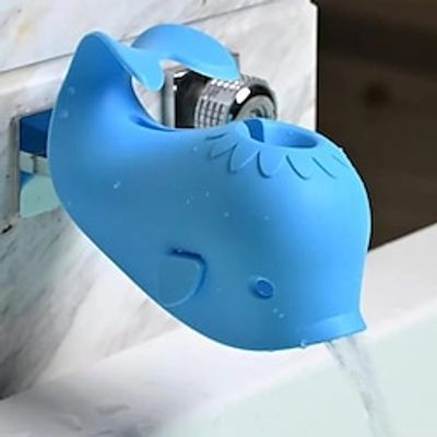 1pc Whale Shape Faucet Cover, Silicone Bath Spout Cover For Bathtub, Bath Spout Cover, Bath Toy, Bathroom Decor Lightinthebox
