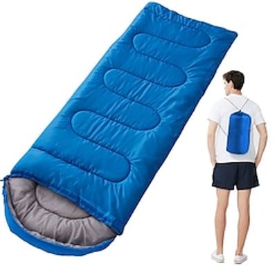 Sleeping Bag Outdoor Camping Camping Travel Four Seasons Universal Two Person Splice Outdoor Sleeping Bag Lightinthebox