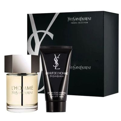 Yves Saint Laurent L'Homme (M) Edt 100Ml + Sg 50Ml Travel Set