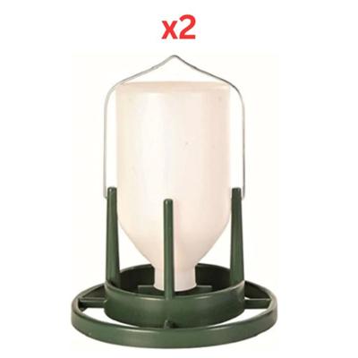 Trixie Aviary Water Dispenser - Green 1L (Pack Of 2)