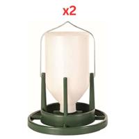 Trixie Aviary Water Dispenser - Green 1L (Pack Of 2)