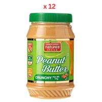 Natures Choice Natures Choice Peanut Butter Crunchy 1Kg Pack Of 12 (UAE Delivery Only)