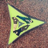 Camping Hammock 3 Point Tree House Air Sky Tent Backpacking Beach Green Lightinthebox