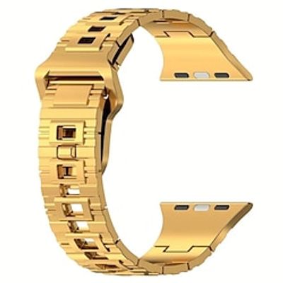 Compatible with Apple Watch band 38mm 40mm 41mm 42mm 44mm 45mm 49mm Women Men Alloy Strap Replacement Wristband for iwatch Series Ultra 8 7 SE 6 5 4 3 2 1 miniinthebox