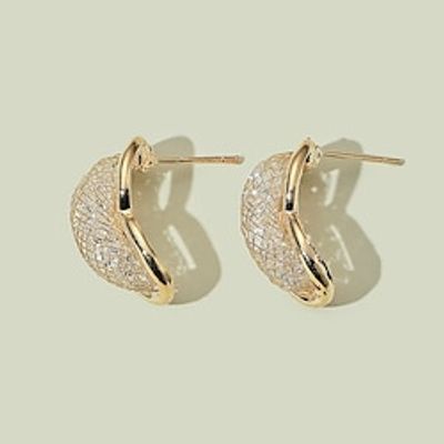 1 Pair Stud Earrings For Women's Gift Formal Work Alloy Classic Fashion Lightinthebox