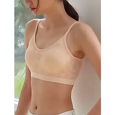 Women's Top Pure Color Fashion Simple Daily Lace Breathable Straps Sleeveless Backless Chest pads Summer Spring Lotus Pink Black Lightinthebox