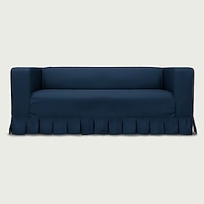 IKEA Organic Panama Cotton Klippan 2 Seater Sofa Cover Regular Fit With Piping Machine Washable Lightinthebox