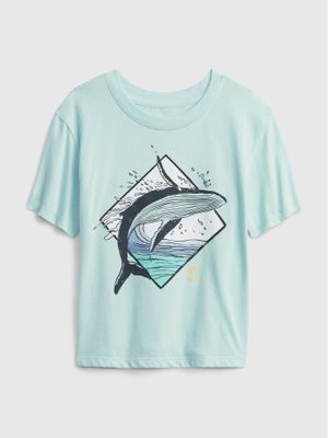 GapKids | National Geographic 100% Organic Cotton Ocean Conservation T-Shirt GapKids | National Geographic 100% Organic Cotton Ocean Conservation T-Shirt