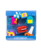 SMILY KIDDOS Eraser Set mini stationery - thumbnail