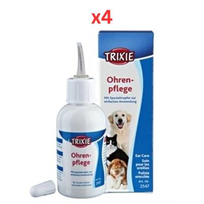Trixie Ear Care For Pets 50ml (Pack Of 4)