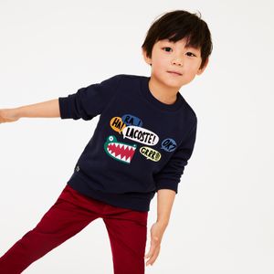 Boys' Fun Croc Pattern Fleece Sweatshirt Boys' Fun Croc Pattern Fleece Sweatshirt