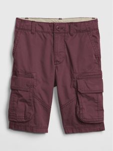 Kids Cargo Shorts in Poplin
