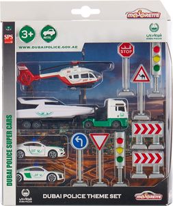 Majorette Dubai Police S.O.S. Theme Set (212058580047)