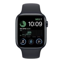 Apple Watch SE GPS 44mm Midnight Aluminum Case with Midnight Sport Band | MNK03AE/A