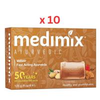 Medimix Ayurvedic Vetiver Soap 125gm Pack Of 10