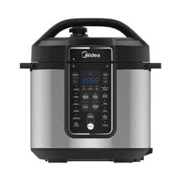 Midea 6L 13-in-1 Multifunctional Electric Pressure Cooker, 13 Smart Cooking Programs with LED Display & Indicator, Aluminum Inner Pot, Auto Keep Warm, The Family Meal Solution, MYCS6037WP