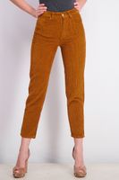 Womens Corduroy Pants  Brown - thumbnail