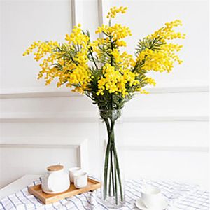 Simulated Acacia False Flower Home Interior Decoration Flower Decoration Living Room Decoration Flower Arrangement Lightinthebox