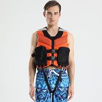 SBART Life Jacket Wearable Lightweight Swimming Nylon Neoprene Swimming Surfing Water Sports Life Jacket for Adults Lightinthebox - thumbnail