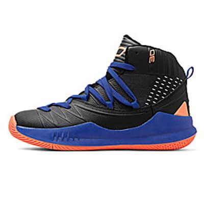Men's Trainers Athletic Shoes Sporty Look Sporty Casual Athletic Daily Basketball Shoes PU Non-slipping Shock Absorbing Wear Proof Black and White White Black Color Block Fall Spring miniinthebox