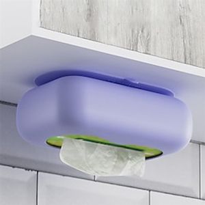 Silicone Tissue Holder Household Paper Towel Storage Box With suction cups Tissue Boxes for Refrigerator kitchen bathroom Lightinthebox