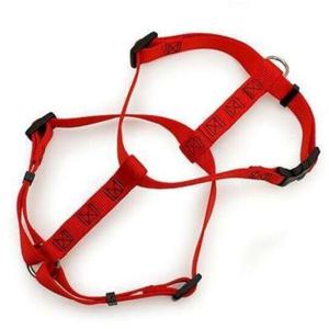 Doskocil Aspen Pet Products Adjustable Harness - 20-28 x 3/4 - Red