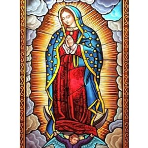 1pc People DIY Diamond Painting Glass Crystal Painted Virgin Mary Diamond Painting Handcraft Home Gift Without Frame miniinthebox