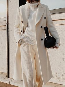 Long Woolen Coat