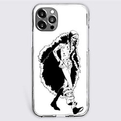 One Piece Cartoon Characters Phone Case For Apple iPhone 12 Pro Max 11 SE 2020 X XR XS Max 8 7 Unique Design Protective Case Shockproof Dustproof Back Cover TPU miniinthebox
