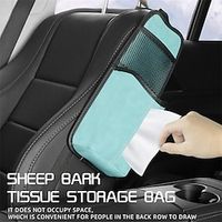 Multifunctional Car Seat Storage Bag with Tissue Box, Cup Holder, and Decorative Design - Convenient Interior Organization for Drivers Lightinthebox - thumbnail