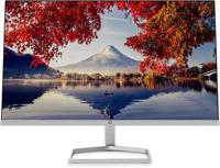 HP M24f Full HD 23.8 Inch IPS LCD Monitor With HDMI, VGA, AMD FreeSync, Silver, Black -2D9K0AS