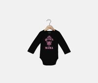 Toddlers Queen Like Mama Bodysuit  Black - thumbnail