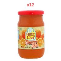 Super Chef Jam Orange 380Gm (Pack Of 12)