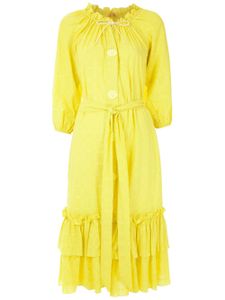 Clube Bossa Valerie midi dress - Yellow