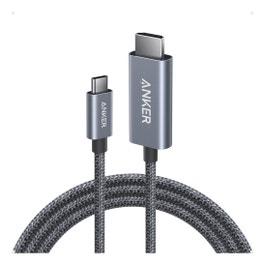 Anker Nano USB-C To HDMI Cable (6Ft/4K/Braided) - Black (A87E0H12)