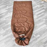 PORODO LIFESTYLE CAMPING SLEEPING BAG WITH HEAT FUNCTION - BROWN