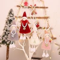 Christmas Angel Pendant, Gift Pendants, Plush Pendants, Angel Dolls, Christmas Tree Decoration, Gift for Kids miniinthebox - thumbnail
