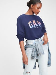 Gap Logo Crewneck Tunic Sweatshirt