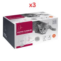 M-Pets Swing Tumbler Interactive Cat Toy (Pack Of 3)