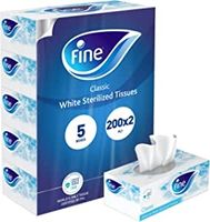 Fine Classic Facial Tissues, 2 Ply - 8 x 5 x 200 sheets